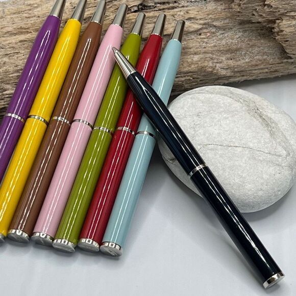 Yellow Coach Wallet  Pen - Picture 1 of 6